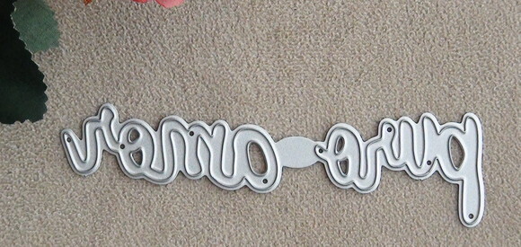 Faca de Corte para Scrapbooking - Letras