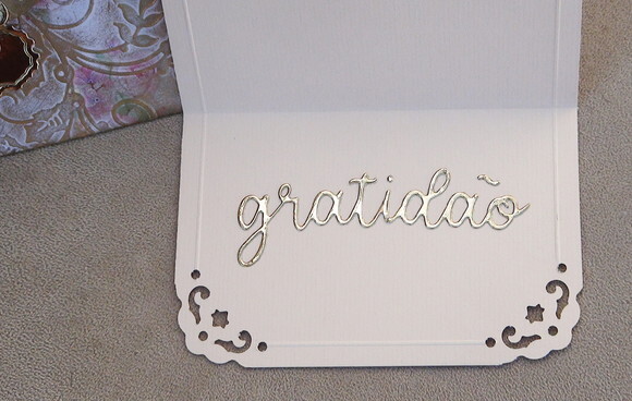 Faca de Corte para Scrapbooking - Letras - Gratidão