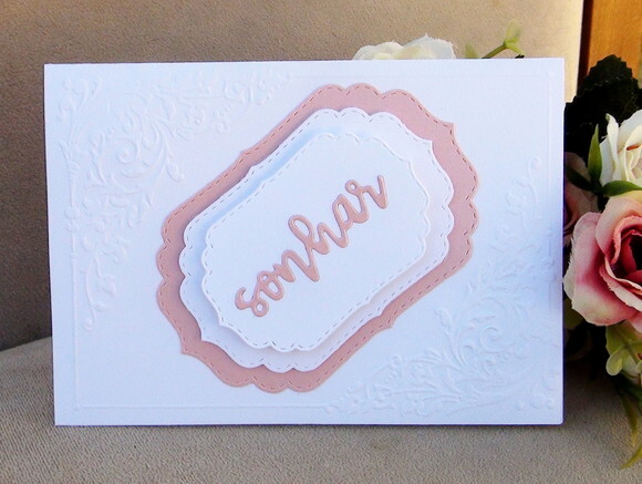 Faca de Corte para Scrapbooking - Letras - Sonhar