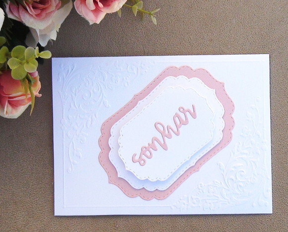 Faca de Corte para Scrapbooking - Letras - Sonhar