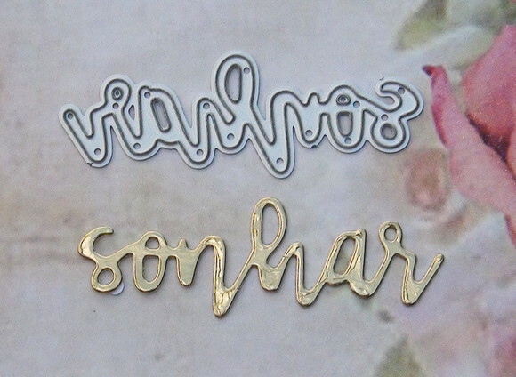 Faca de Corte para Scrapbooking - Letras - Sonhar