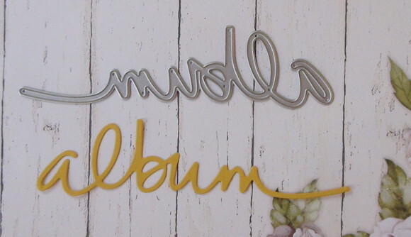 Faca de Corte para Scrapbooking - Letras Album