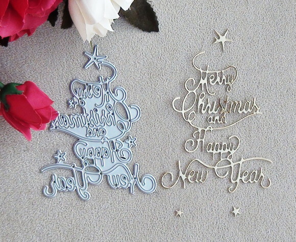 Faca de Corte para Scrapbooking - Letras Natal