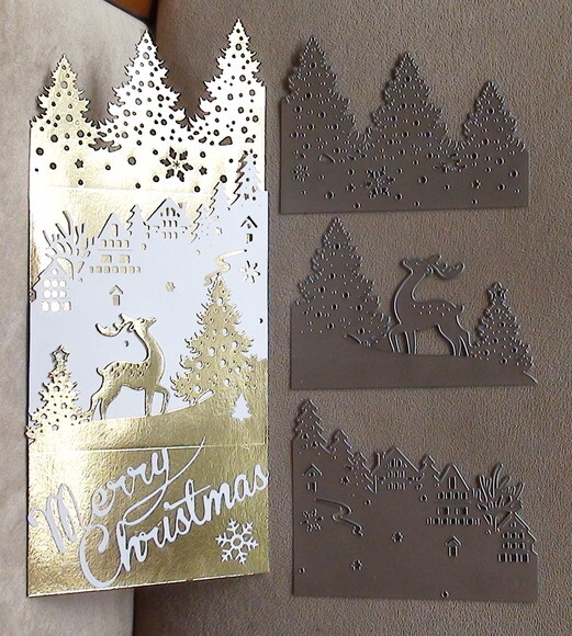 Faca de Corte para Scrapbooking - Natal 3d