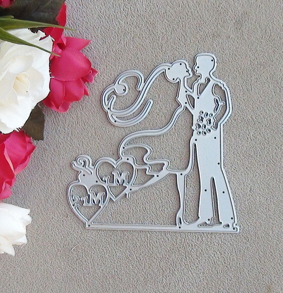 Faca de Corte para Scrapbooking - Noivos.