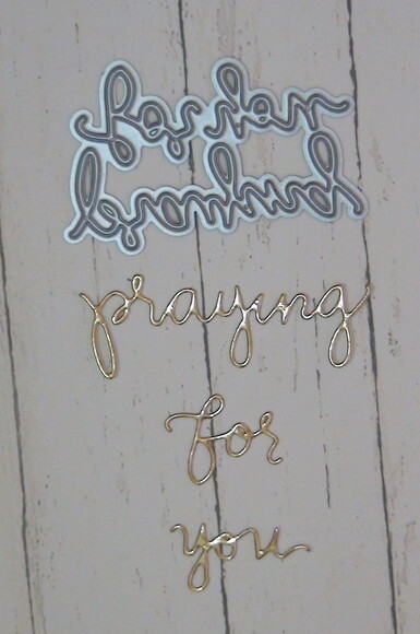 Faca de Corte para Scrapbooking - Orando Por Você