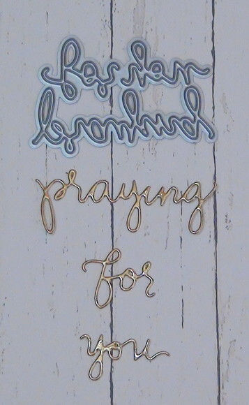 Faca de Corte para Scrapbooking - Orando Por Você