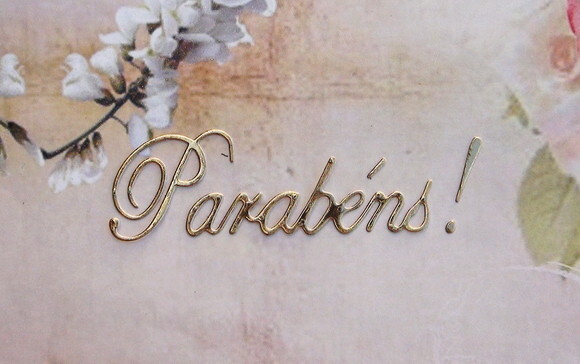 Faca de Corte para Scrapbooking - Parabéns - m
