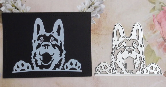 Faca de Corte para Scrapbooking - Pastor Alemao.