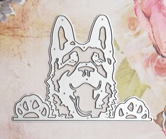 Faca de Corte para Scrapbooking - Pastor Alemao.