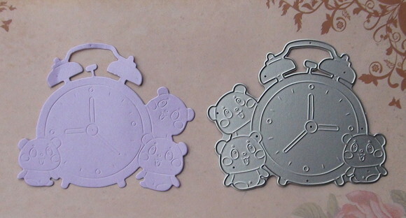 Faca de Corte para Scrapbooking - Relogio