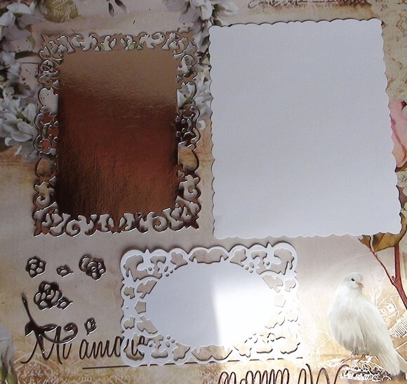 Faca de Corte para Scrapbooking - Romantic Rose