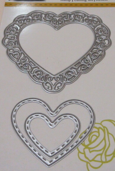 Facas de Corte para Scrapbooking - Convite Coração