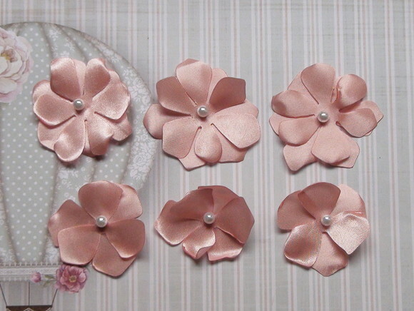 Flor em 3d - Rose Terra - 20 un