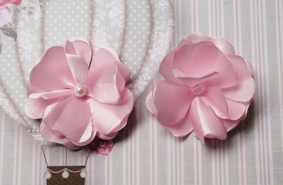 Flor em Cetim 3d - 05 un
