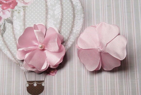 Flor em Cetim 3d - 05 un