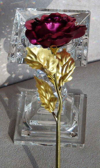 Flor Metalizada Pink