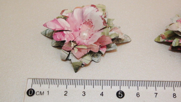 Flor para Scrapbooking - 04 un