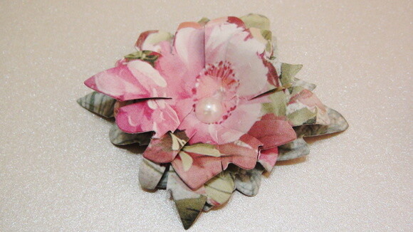 Flor para Scrapbooking - 04 un