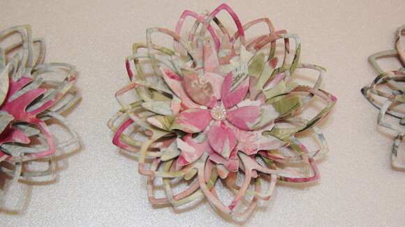 Flor para Scrapbooking - 04 un