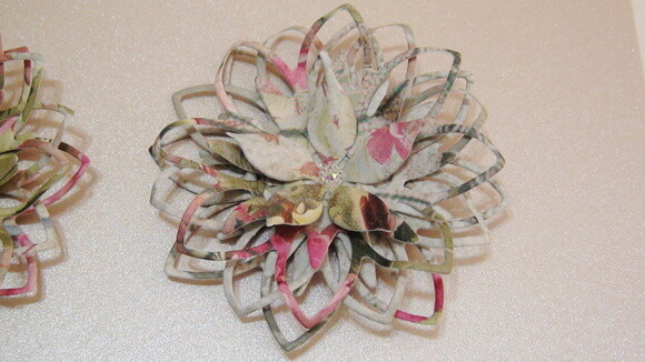 Flor para Scrapbooking - 04 un