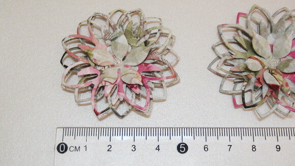 Flor para Scrapbooking - 04 un
