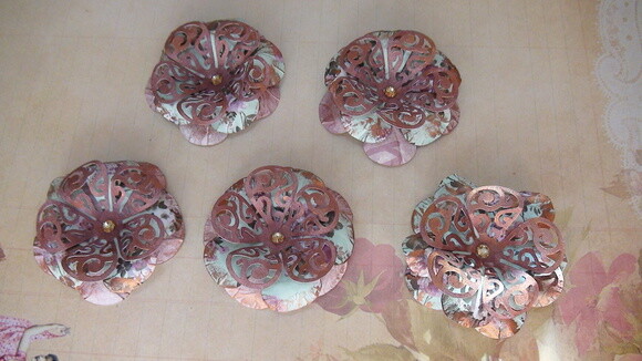 Flor para Scrapbooking - 05 un