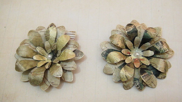 Flor para Scrapbooking - 06 un