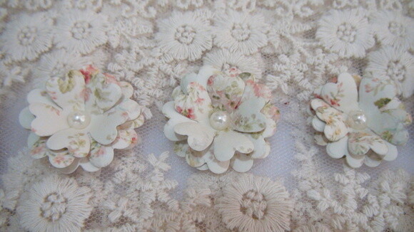 Flor para Scrapbooking - 06 Flores
