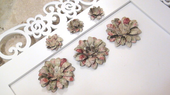 Flor para Scrapbooking - 06 Un.