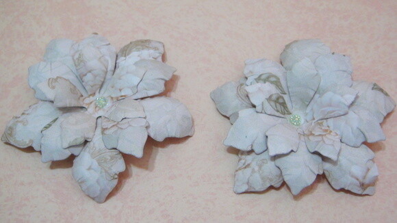 Flor para Scrapbooking - 08 un