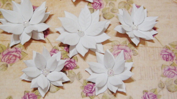 Flores para Scrapbooking - 06 Un.