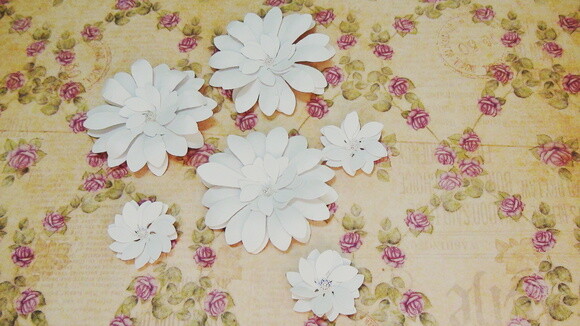 Flores para Scrapbooking - 06 Un.