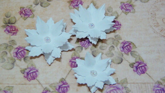 Flores para Scrapbooking - 06 Un.