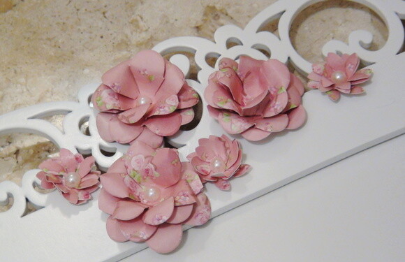 Flores para Scrapbooking - 06 Un.