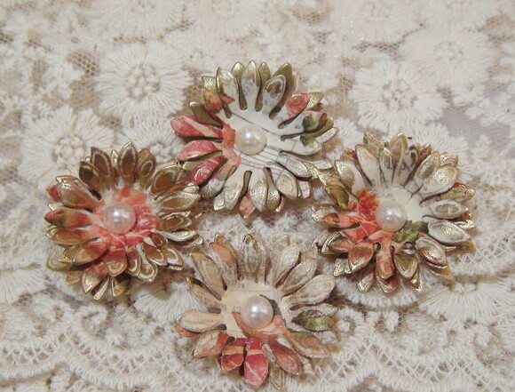 Flores para Scrapbooking - 07 un