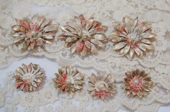 Flores para Scrapbooking - 07 un
