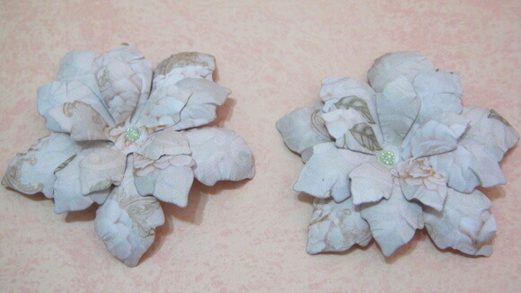 Flores para Scrapbooking - 08 Un.