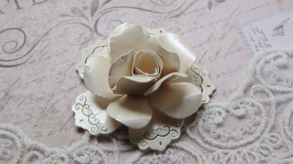 Flores para Scrapbooking 3d- 5,0 cm -04 Un.