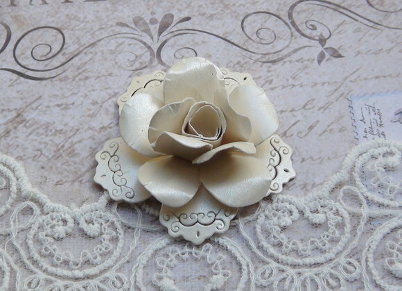 Flores para Scrapbooking 3d- 5,0 cm -04 Un.