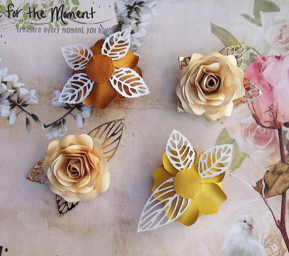 Flores para Topper de Bolo - 04 un