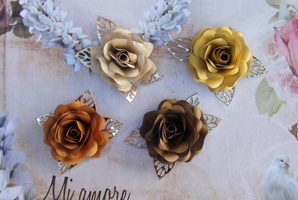 Flores para Topper de Bolo - 04 un