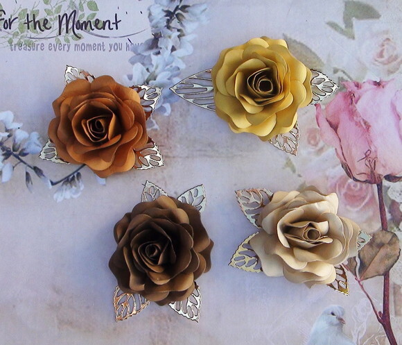 Flores para Topper de Bolo - 04 un