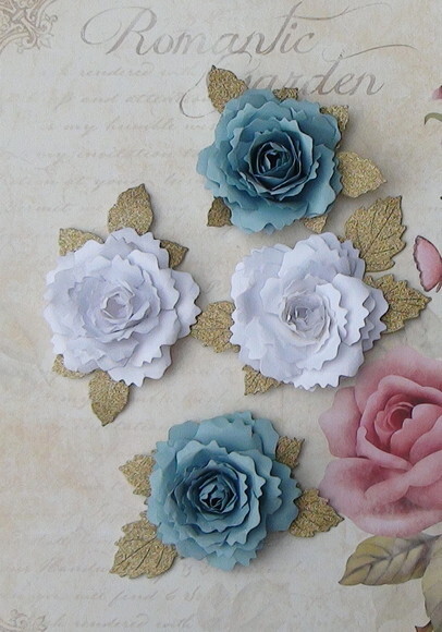 Flores para Topper de Bolo - 04 un