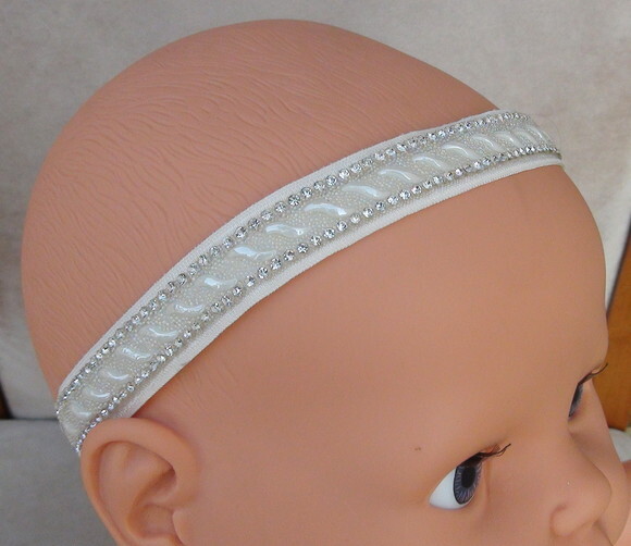Headband - Arranjo de Flores para Cabelo - Elástico