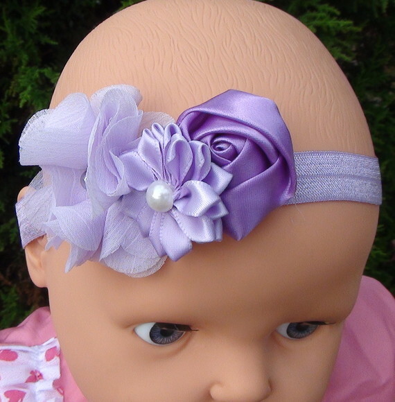 Headband - Arranjo de Flores para Cabelo - Elástico
