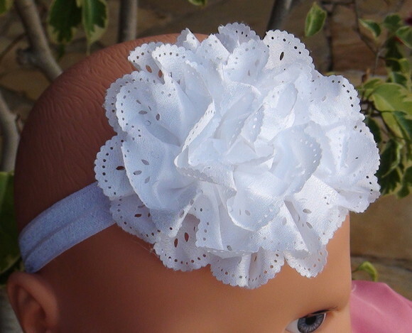 Headband - Arranjo de Flores para Cabelo - Elástico