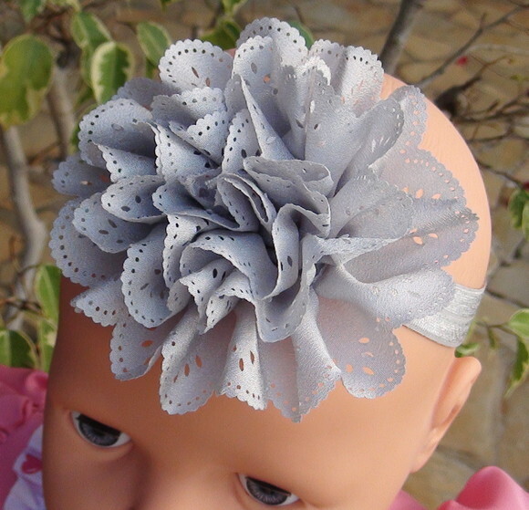 Headband - Arranjo de Flores para Cabelo - Elástico