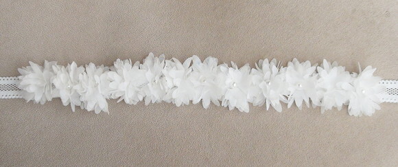 Headband - Arranjo de Flores para Cabelos - Elástico