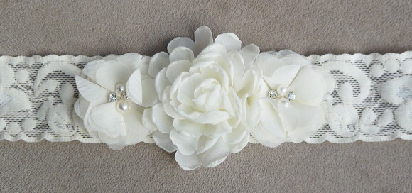 Headband - Arranjo de Flores para Cabelos - Elástico
